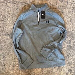 Under Armour Gray Quarter-Zip Pullover